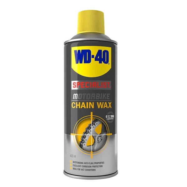 04693005 tzimasparts wd 40 spray motorcycle chain wax 400ml